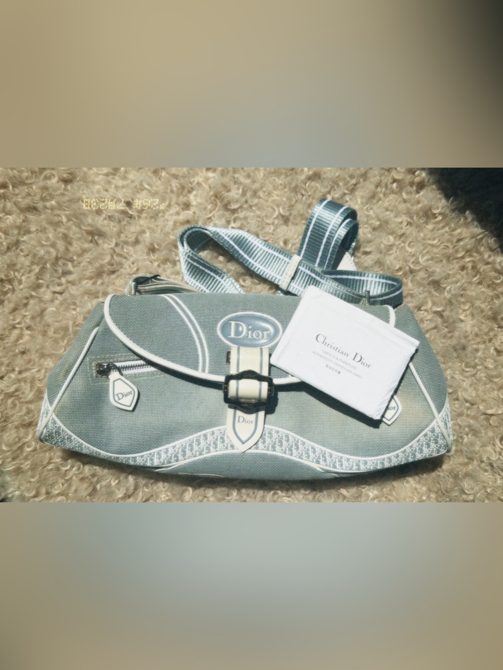 Vintage 2004 Christian Dior x John Galliano Columbus Street Chic Bag